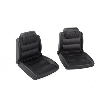 Bucket Seats for Axial SCX10 III Early Ford Bronco (Black)