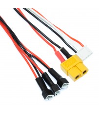 Câble de charge XT60 : 3 Lipo (MCP X)