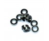 Ball Bearing 6x12x4 mm ZZ Rubber sealed