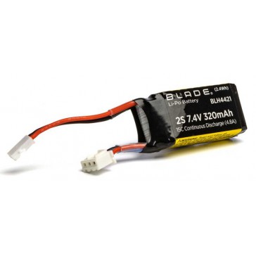 2S 320mAh LiPo: 150 FX