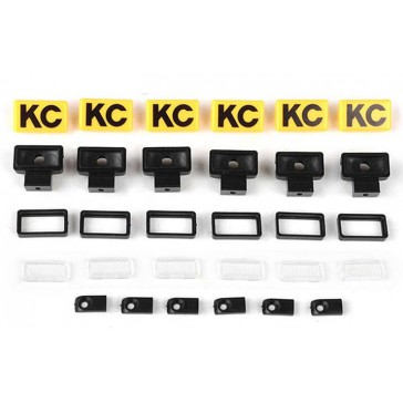 KC HiLiTES Rectangle Lights with Covers