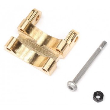 Rear Upper Link Mount, Brass 1.5g: SCX24