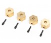 Hex Hubs, Brass (7g) (4): UTB18