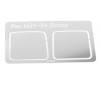 Mirror Decals for MST 4WD Off-Road Car Kit W/ J4 Jimny Body