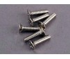 Screws, 3x12mm countersunk machine (6)