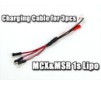DISC.. Charging Cable for 3pcs MCX / MSR 1s Lipo
