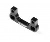 ALU REAR LOWER 1-PIECE SUSPENSION HOLDER - REAR - BLACK - RR