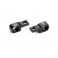 ALU LOWER FRONT SUSPENSION HOLDER +2MM (1) - BLACK - 7075 T6