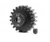 Gear, 20-T pinion (machined, hardened steel) (1.0 metric pitch) (fits