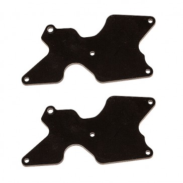 RC8B4 FT REAR SUSPENSION ARM INSERTS, G10, 2