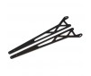 DR10M FT WHEELIE BAR ARMS, CARBON FIBRE