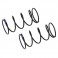 13MM FRONT SHO CK SPRINGS PURPLE 4.6LB/IN, L4