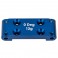 RC10B6.4 FRONT BULKHEAD [0], BLUE ALUMINIUM