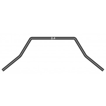 ANTI-ROLL BAR FOR BALL-BEARINGS - REAR 2.4 MM