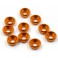 ALU COUNTERSUNK SERVO SHIM - ORANGE (10)