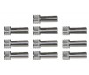 GRIP BULLET CONNECTORS SILVER 5mm x 14mm (10)