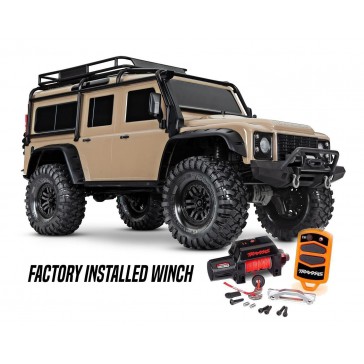 TRX-4 LLand Rover Defender Crawler with winch SAND