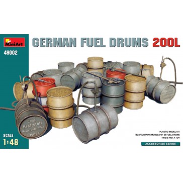 German Fuel Drums 2001 1/48