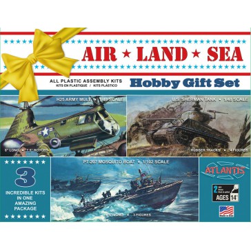 Air, Land, Sea Gift Set 1/48, 1/102