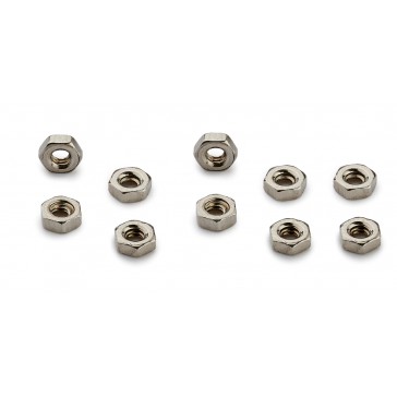 M2 HEXAGONAL NUTS 10 X