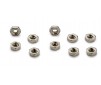 M2 HEXAGONAL NUTS 10 X