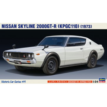 1/24 NISSAN SKYLINE 2000GT-R WHITE HC49