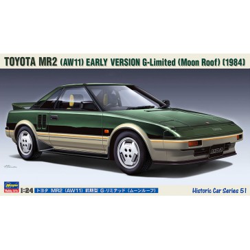 1/24 TOYOTA MR2 AW11 EARLY G-LTD MOON ROOF HC51