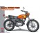 1/10 YAMAHA TRAIL DT250 MANDARIN ORANGE SP529