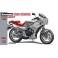 1/12 KAWASAKI KR250 SILVER COLOR 21747 (3/23) *