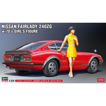 1/24 NISSAN FAIRLADY 240ZG W/70'S FIGURE SP539