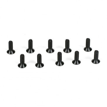 Flathead Screws, M2 x 6mm (10)