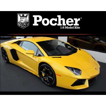 1/8 LAMBORGHINI AVENTADOR YELLOW