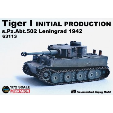 1/72 TIGER I INITIAL PROD S.PZ.ABT.502 LENING 1942