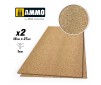 AMMO CREATE CORK FINE GRAIN 1MM 2X