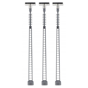 1/160 LED-VAKWERKMAST ARMATUUR WARM WIT 3 ST. (7/23) *
