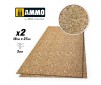 AMMO CREATE CORK MEDIUM GRAIN 3MM 2X