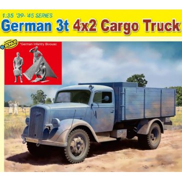 1/35 GERMAN 3T 4X2 CARGO TRUCK 2 IN 1