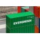 1/87 20' CONTAINER EVERGREEN (6/23) *