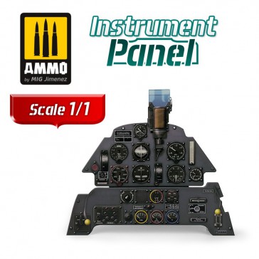 1/1 INSTRUMENT PANEL - MESSERSCHMITT BF 109 E