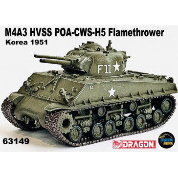 1/72 M4A3 HVSS POA-CWS-H5 FLAMETHROWER KOREA 1951