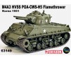 1/72 M4A3 HVSS POA-CWS-H5 FLAMETHROWER KOREA 1951