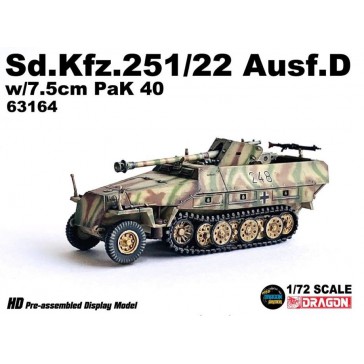 1/72 SD.KFZ.251/22 AUSF.D W/7.5CM PAK 40