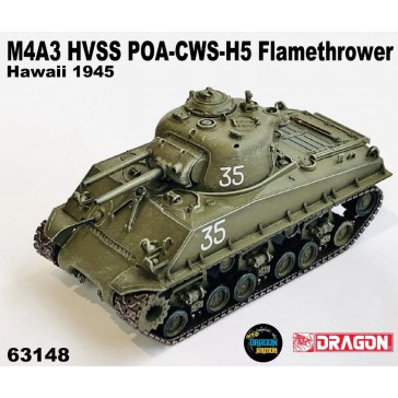 1/72 M4A3 HVSS POA-CWS-H5 FLAMETHROWER HAWAII 1945