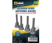 1/35 GERMAN WWII ANTENNA BASES