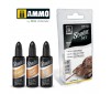 SHADER SET RUST 3 JARS 10ML