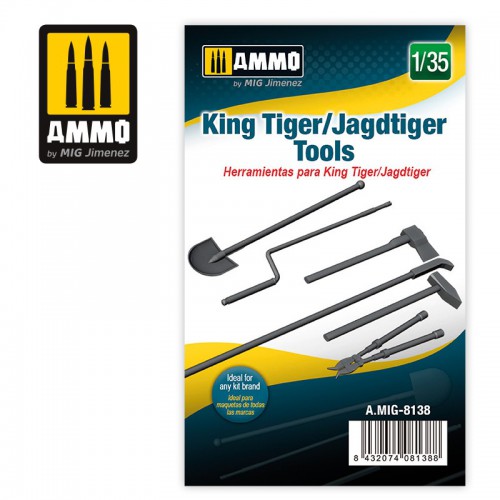 MIG Jimenez 1/35 KING TIGER/JAGDTIGER TOOLS MCM Group