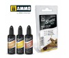 SHADER SET WARM COLORS 3 JARS 10ML