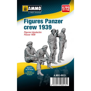 1/72 FIGURES PANZER CREW 1939