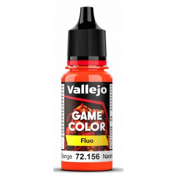 Game Color - Fluorescent Orange Color (18 ml.)