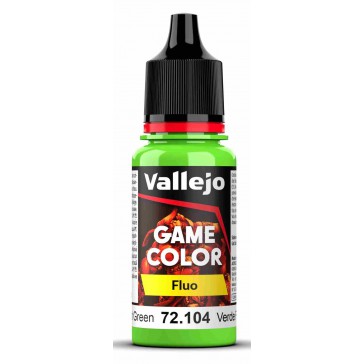 Game Color - Fluorescent Green Color (17 ml.)